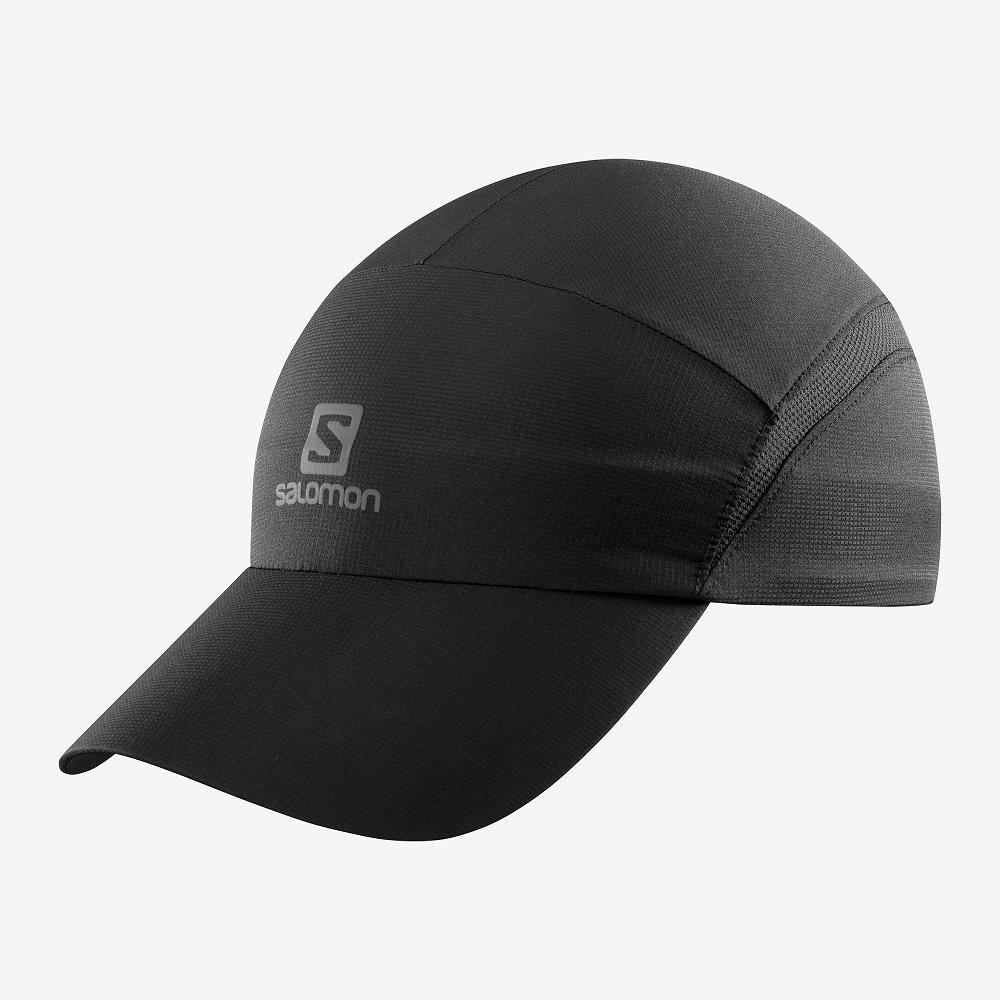 Salomon Singapore Mens Caps - XA Black | 68021-FCEB